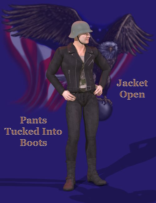 Born to be Wild Biker Outfit for Michael 4