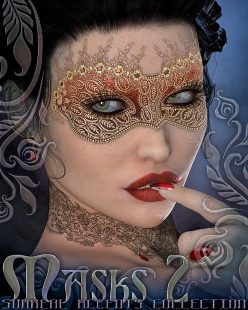 Surreal Accents Collection: Masks 2