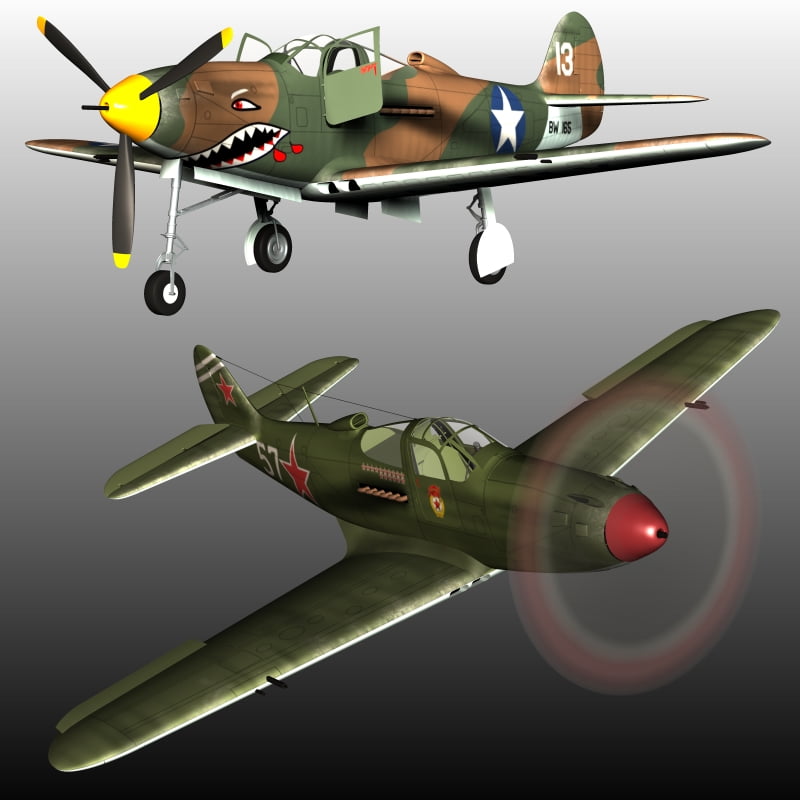Bell P39 Airacobra Bundle