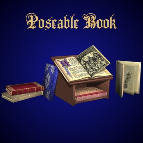 Poseable Book