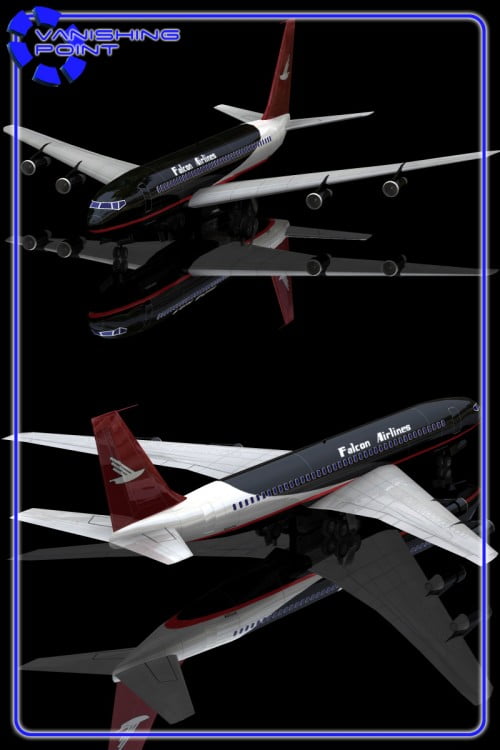 Aircraft 707 (for Poser)