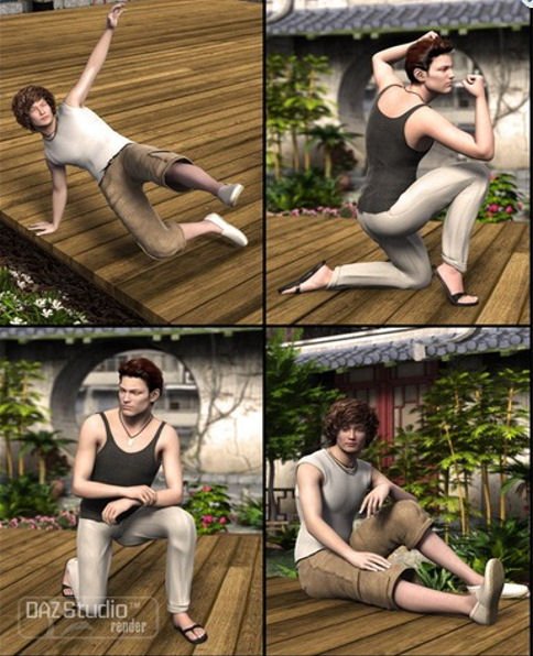 Intriguing Poses for Genesis Male