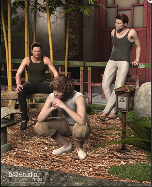 Intriguing Poses for Genesis Male Intriguing Poses for Genesis Male