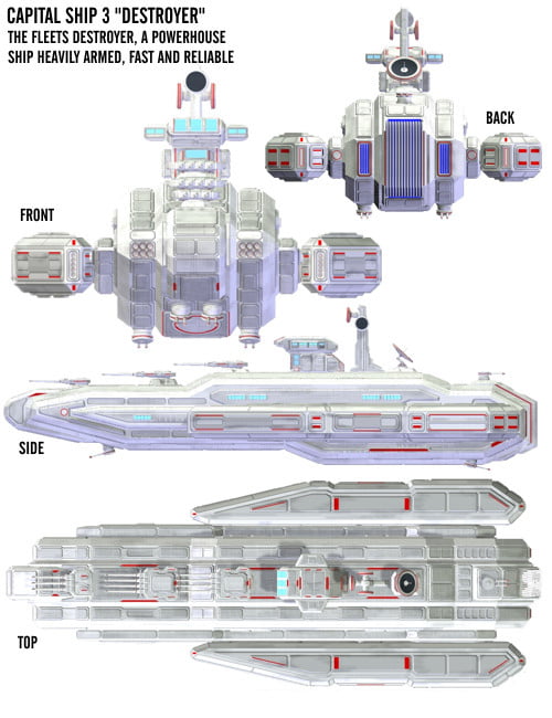 Capital Ship 3, Norris Class Destroyer