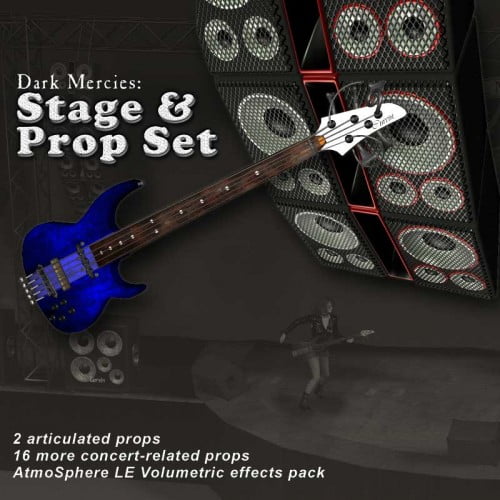 Dark Mercies Stage and Music Props