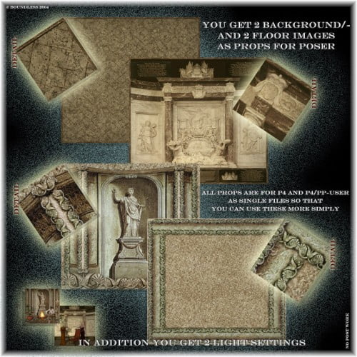 Romantic scene-backgrounds