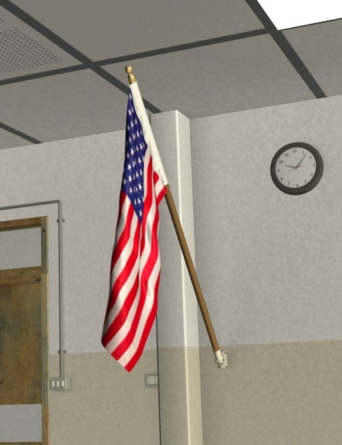 Dynamic American Flag