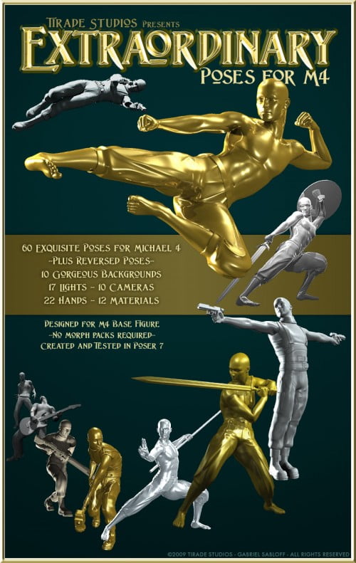 Extraordinary Poses for M4 Extraordinary Poses for M4