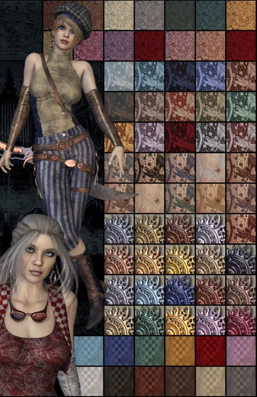 Pd-DirtyPretty Poser Materials