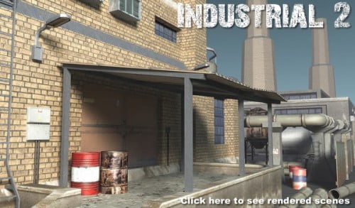 Industrial 2. model pack by DEXSOFT-GAMES