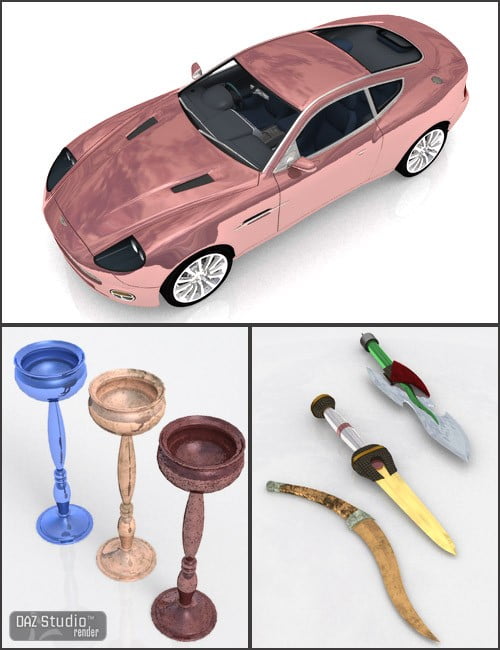 Metalize! Shader Presets for DAZ Studio