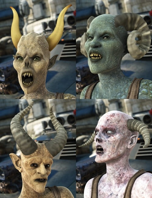 Creature Creator Add-ons for Genesis 2 Female(s)