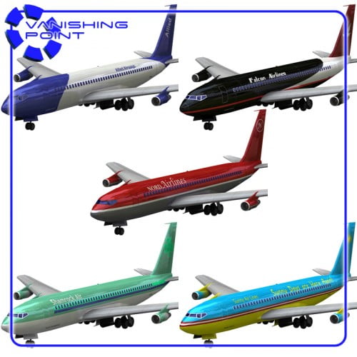 Aircraft 707 (for Poser)