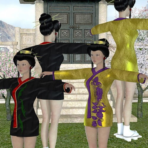 V4 Ornate Kimonos