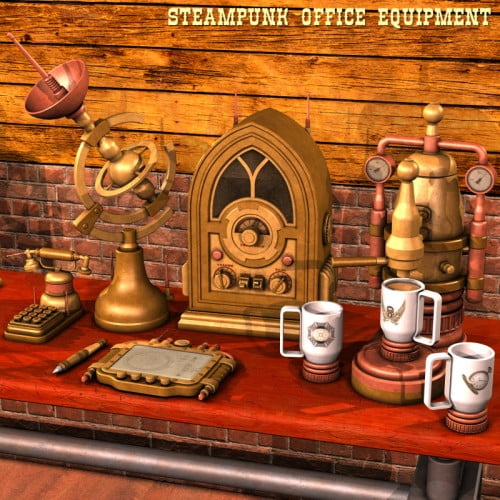 Steampunk Office Equipment