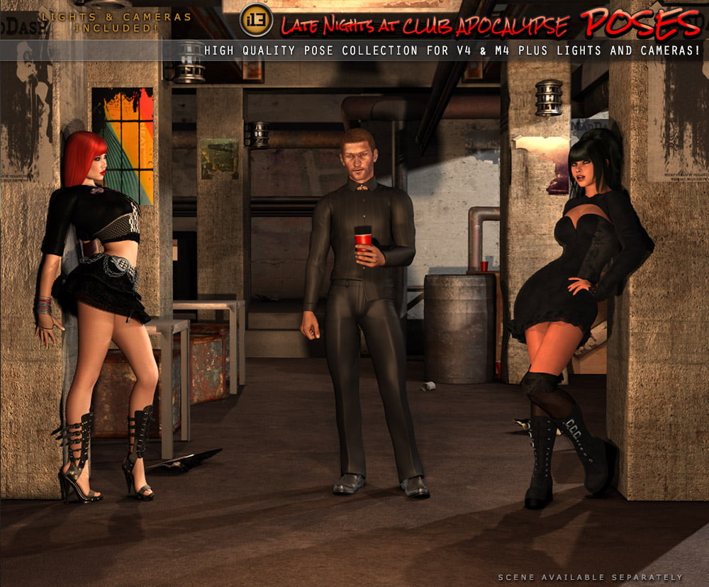 i13 Club Apocalypse POSES