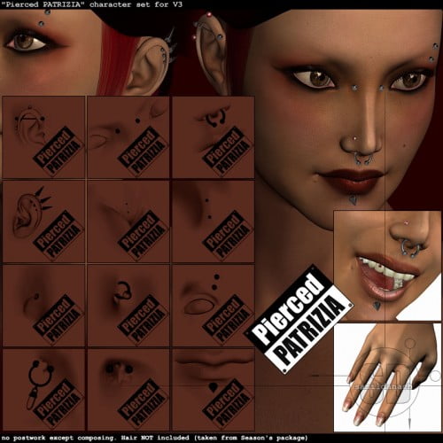 Pierced Patrizia - for V3