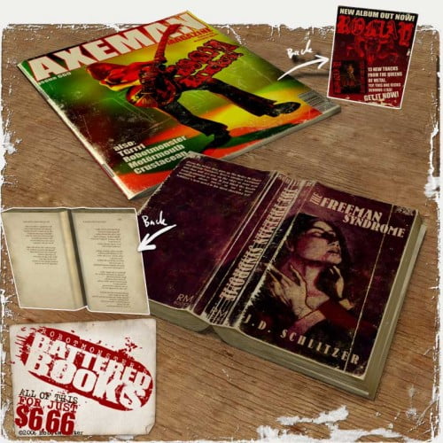 Robotmonster's Battered Books