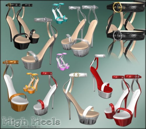 HighHeel Shoes for V4