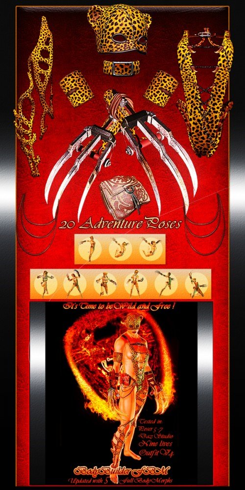 Nine Lives Outfit for Victoria 4.2