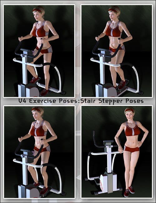 V4 Exercise Equipment Poses