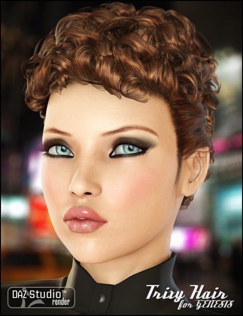 Trixy Hair for Genesis 1.2