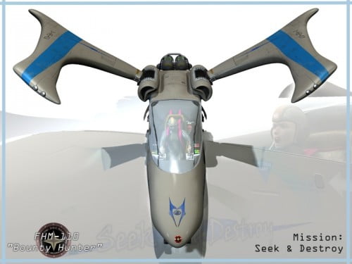 FHM-110 Bounty Hunter Spacecraft