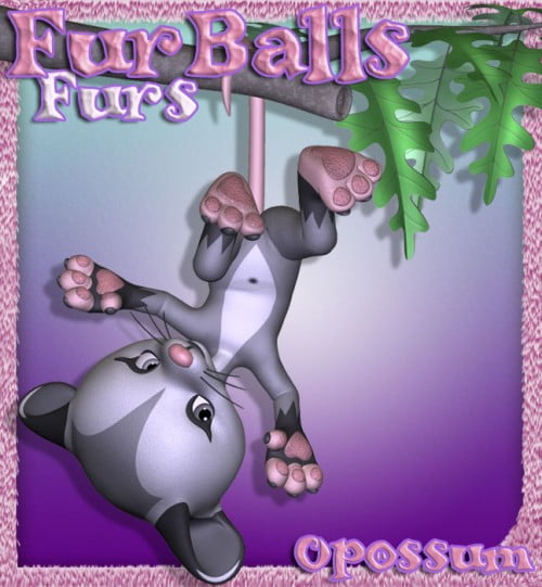 Furballs' Furs - Opossum