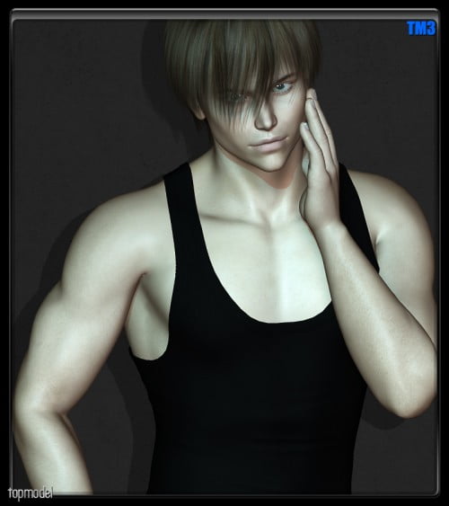 Topmodel Kit 3: Poses, Character, Clothing for M4