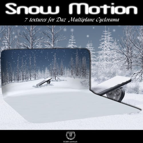 SNOW MOTION for Multiplane Cyclorama