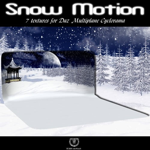 SNOW MOTION for Multiplane Cyclorama