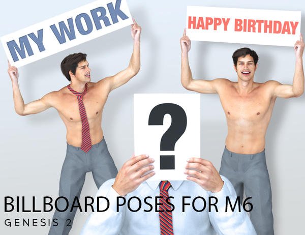 Billboard Poses for Michael 6