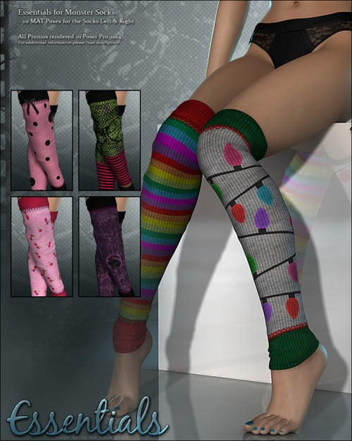 Essentials for Monster Socks