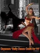Dayanara 'Belly Dance Outfit for V4'