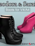 Teodora and Saraid Boots for V4 A4