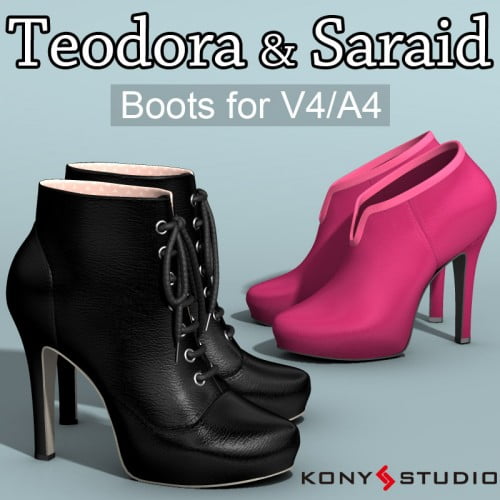 Teodora and Saraid Boots for V4 A4