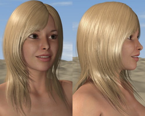 D3D Perfect Hair – Poser Python Script