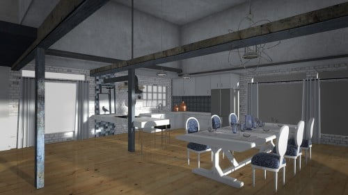 A Bright Loft Lights