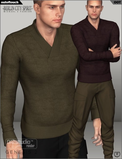 Berlin City Spirit Fashion for Genesis 2 Male(s)