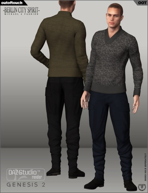 Berlin City Spirit Fashion for Genesis 2 Male(s)