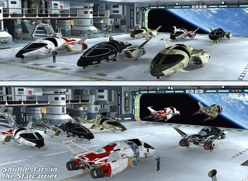 Shuttlestar Extra Textures Package