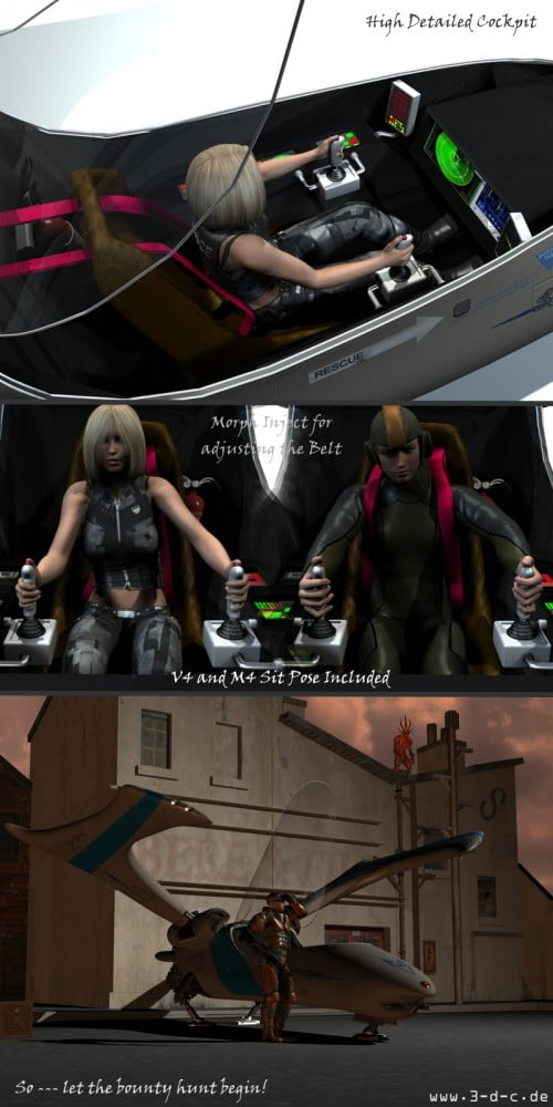 FHM-110 Bounty Hunter Spacecraft