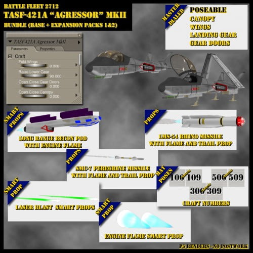 TASF-421A "Agressor" MkII Bundle Package