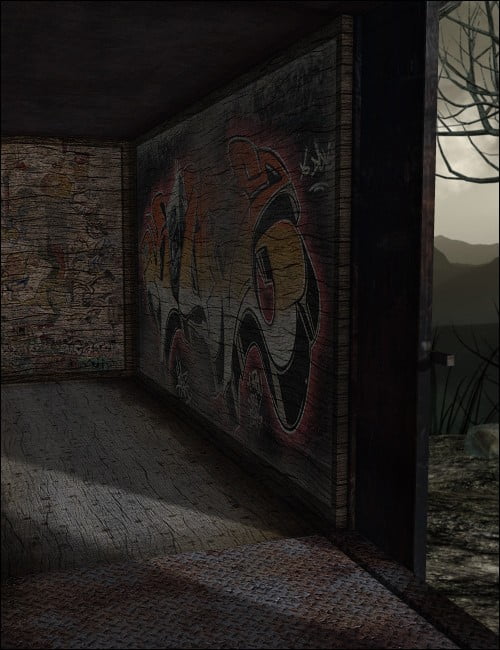 Vandalized Parkside Box Car