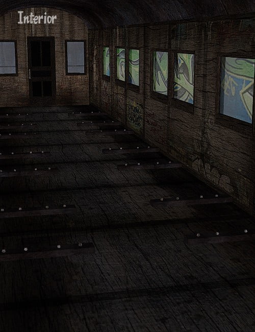 Vandalized Parkside Passenger Car