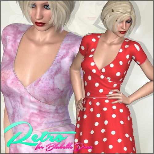 Retro for Bluebelle Dress