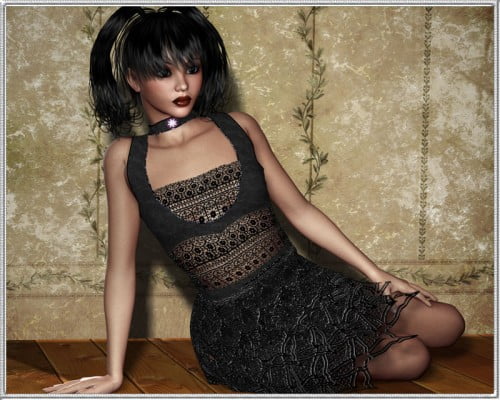 BlackFrost Outfit For V4A4 BlackFrost Outfit For V4A4