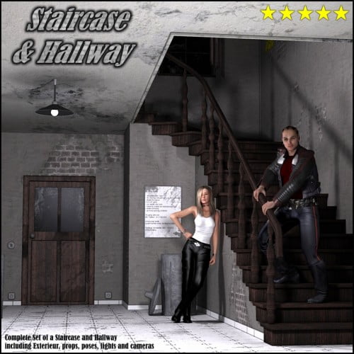 Staircase and Hallway by 3-D-C Staircase and Hallway by 3-D-C