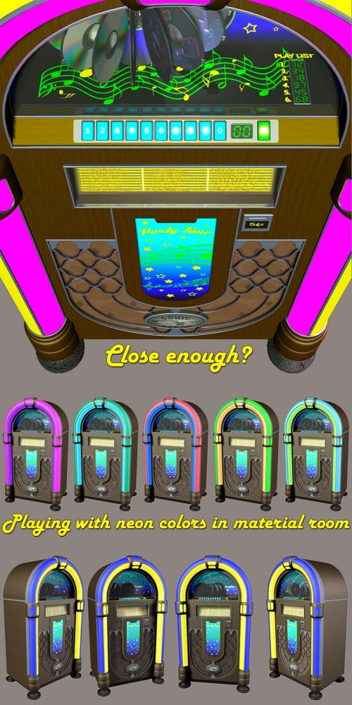 Highly Detailed Jukebox