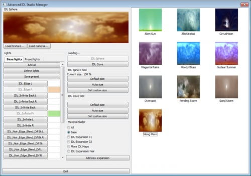 Advanced IDL Studio Manager